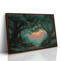 The Trees Framed It Themselves