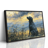 Black Labrador, Butterfly Sky