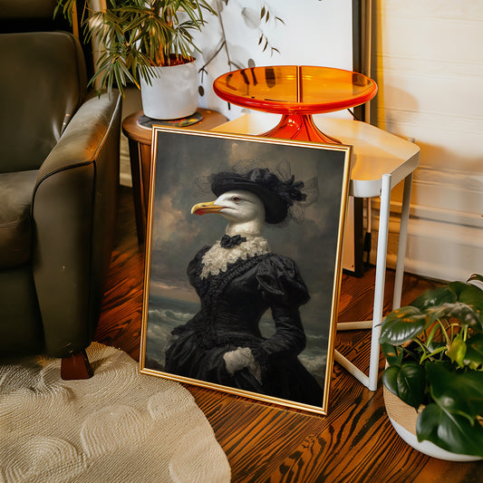 Elegance of the Ocean's Muse