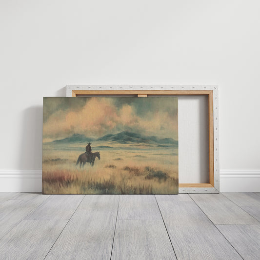 Riding Into the Golden Horizon