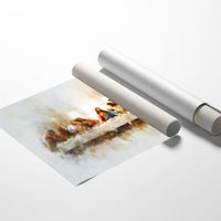 Sacred Gathering In Soft Light