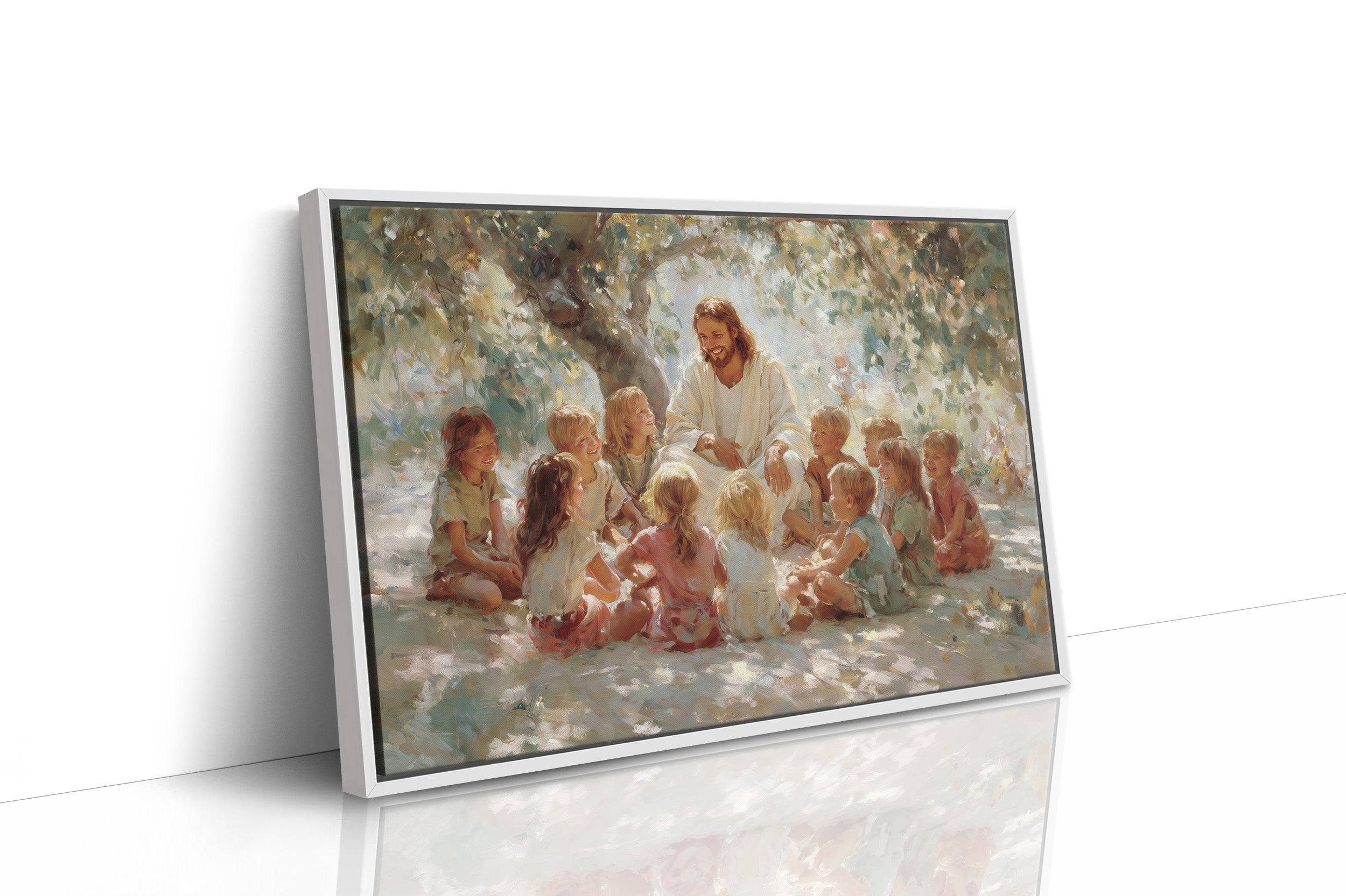 Gathered In Dappled Garden Light