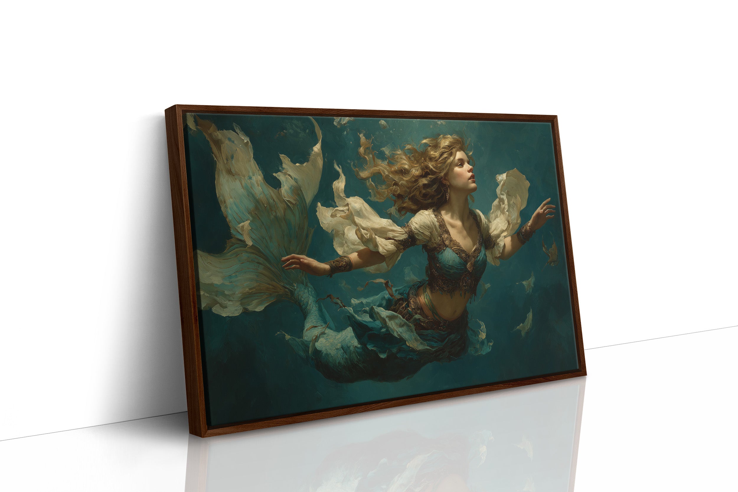 Adrift In Teal Currents