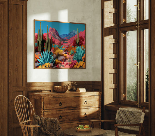 Agave Blooms Paint Desert Rainbows