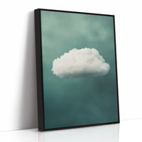 Gentle Cloud over Seafoam Sky