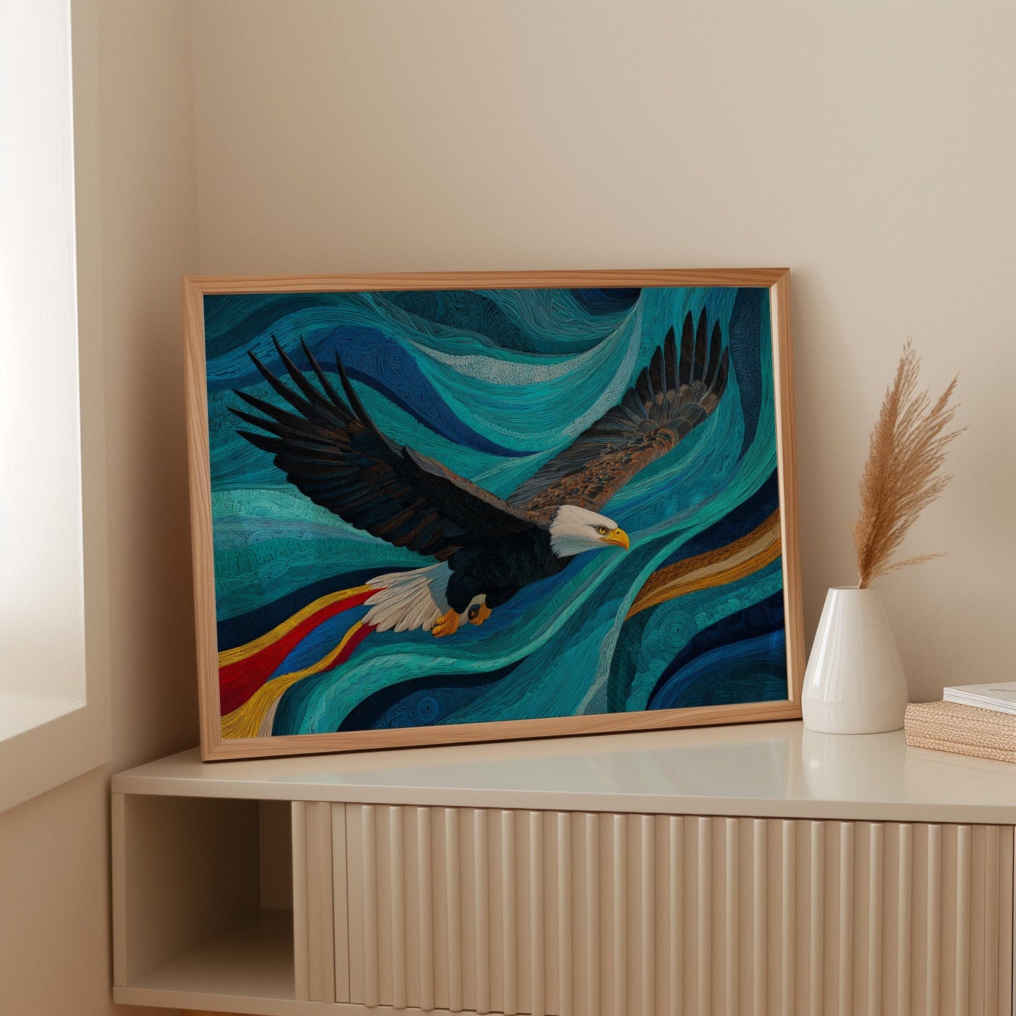 Soaring Through Wind's Ancient Dance