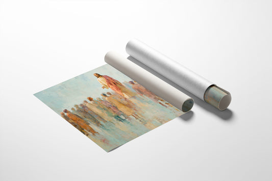 Gathered Among Soft Pastels