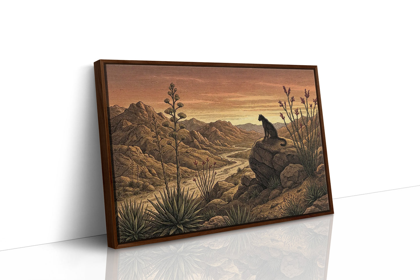 Mountain Lion at Dusk