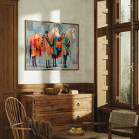 Painted Ponies Wear Desert Stories