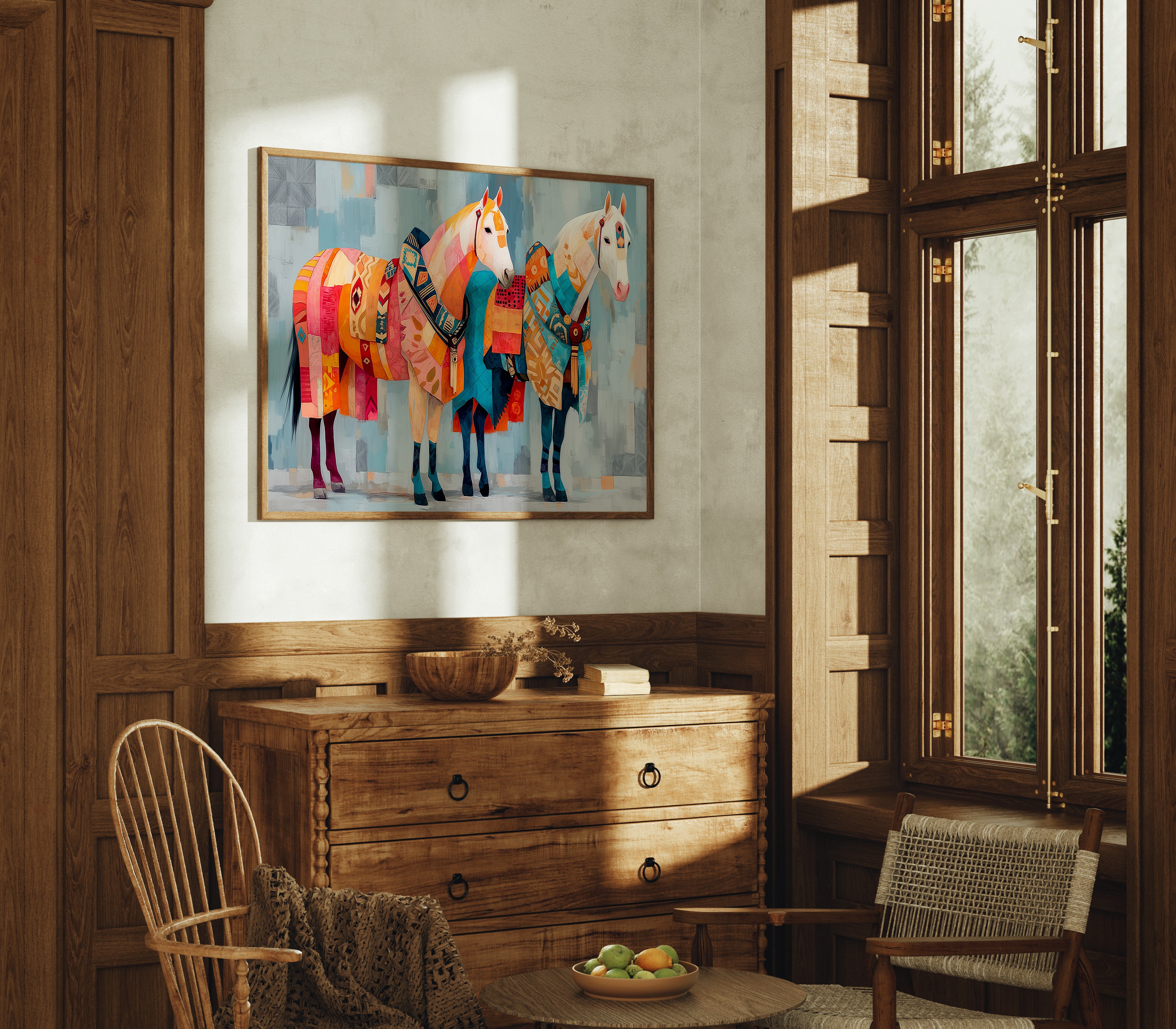 Painted Ponies Wear Desert Stories