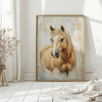 Palomino Gaze: Golden Spirit