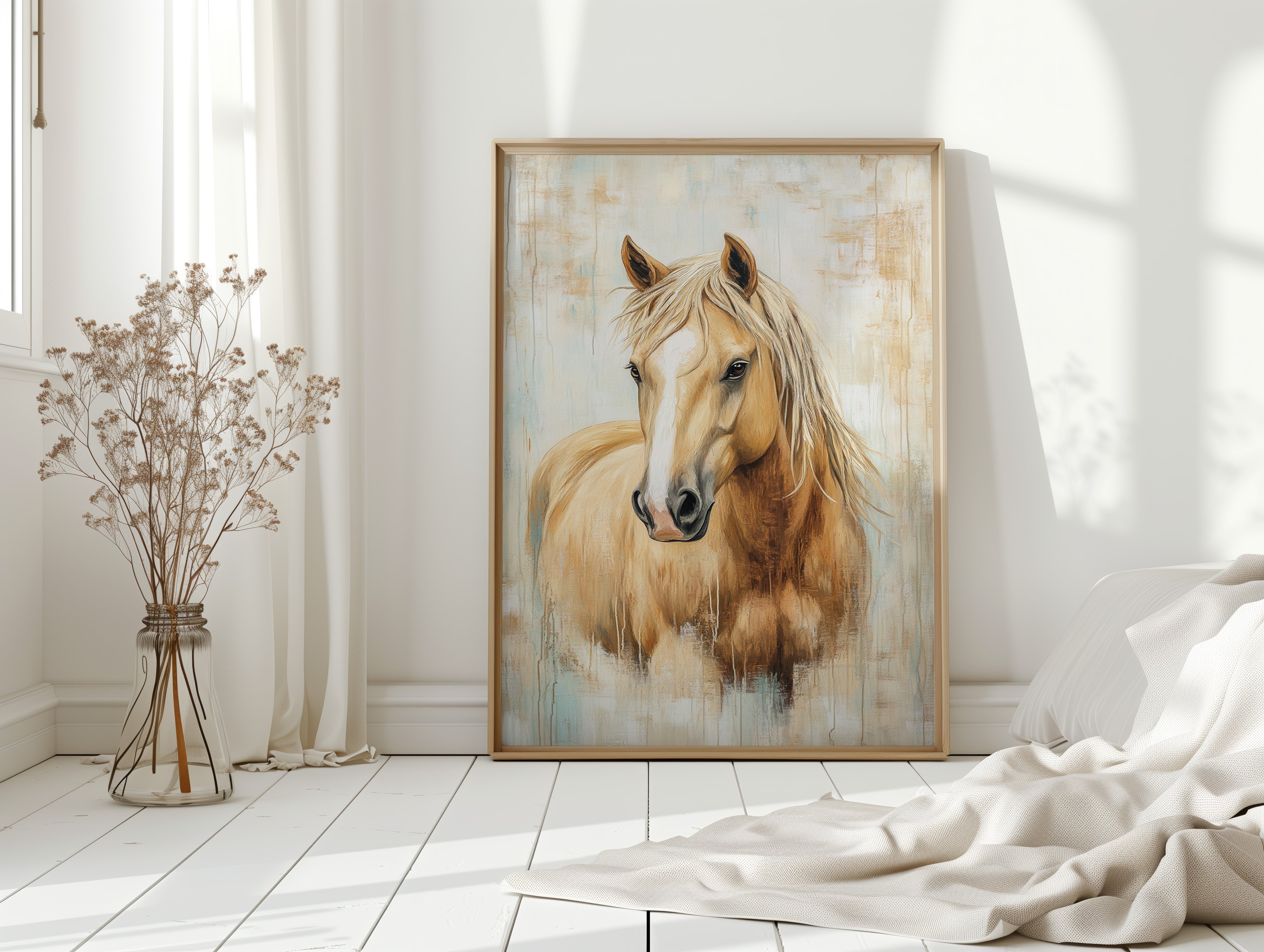 Palomino Gaze: Golden Spirit