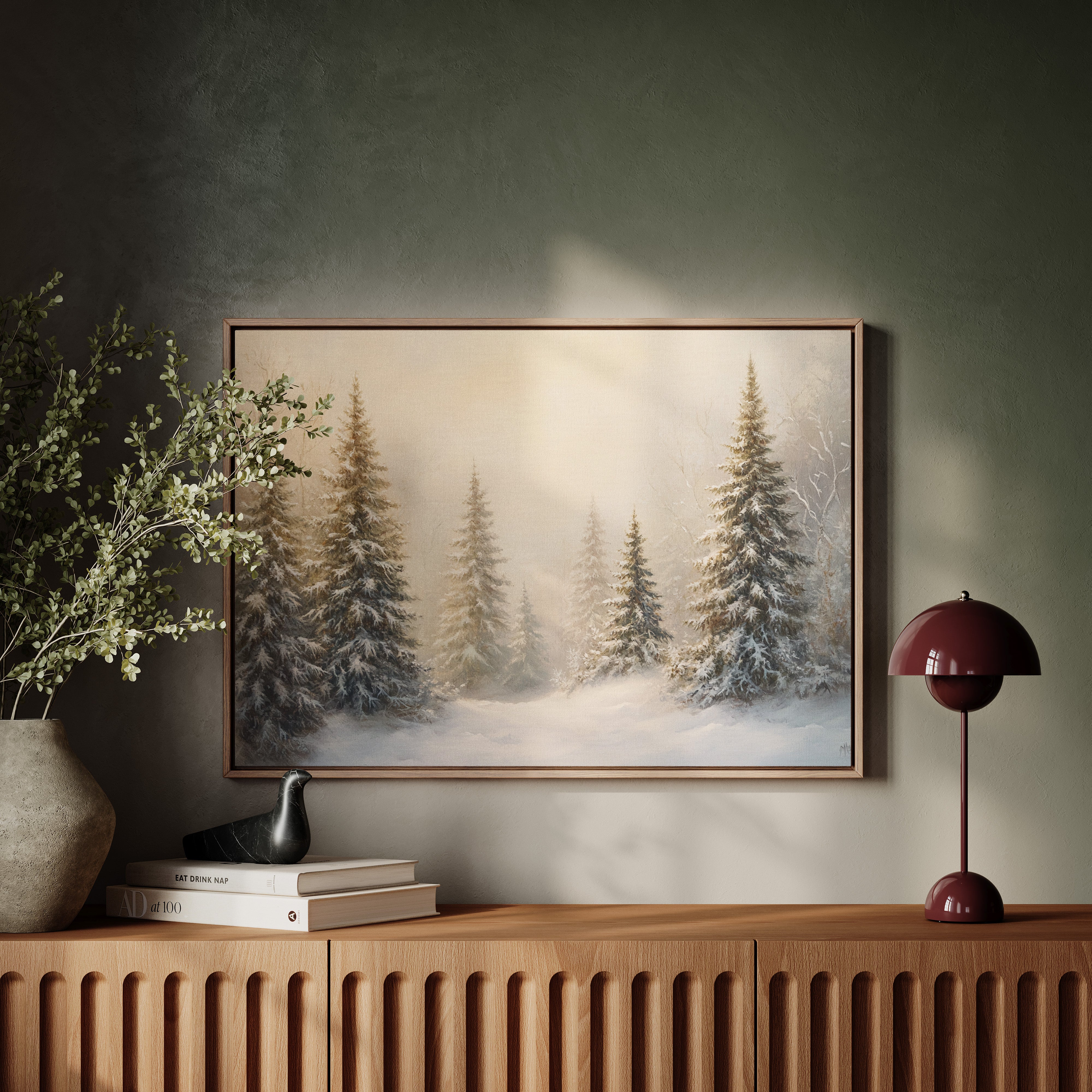 Silent Snow Wraps Pine Dreams