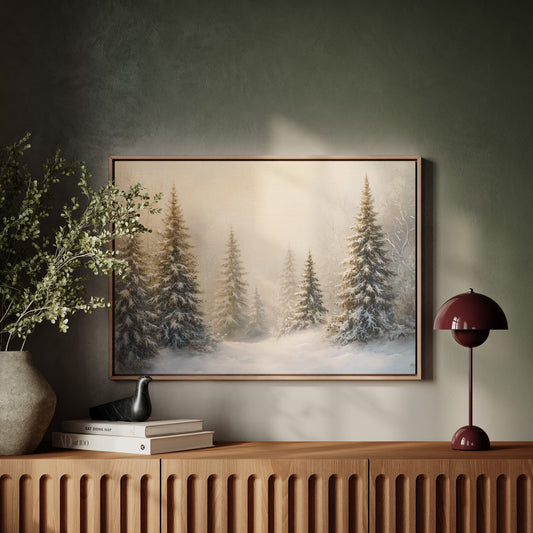 Silent Snow Wraps Pine Dreams