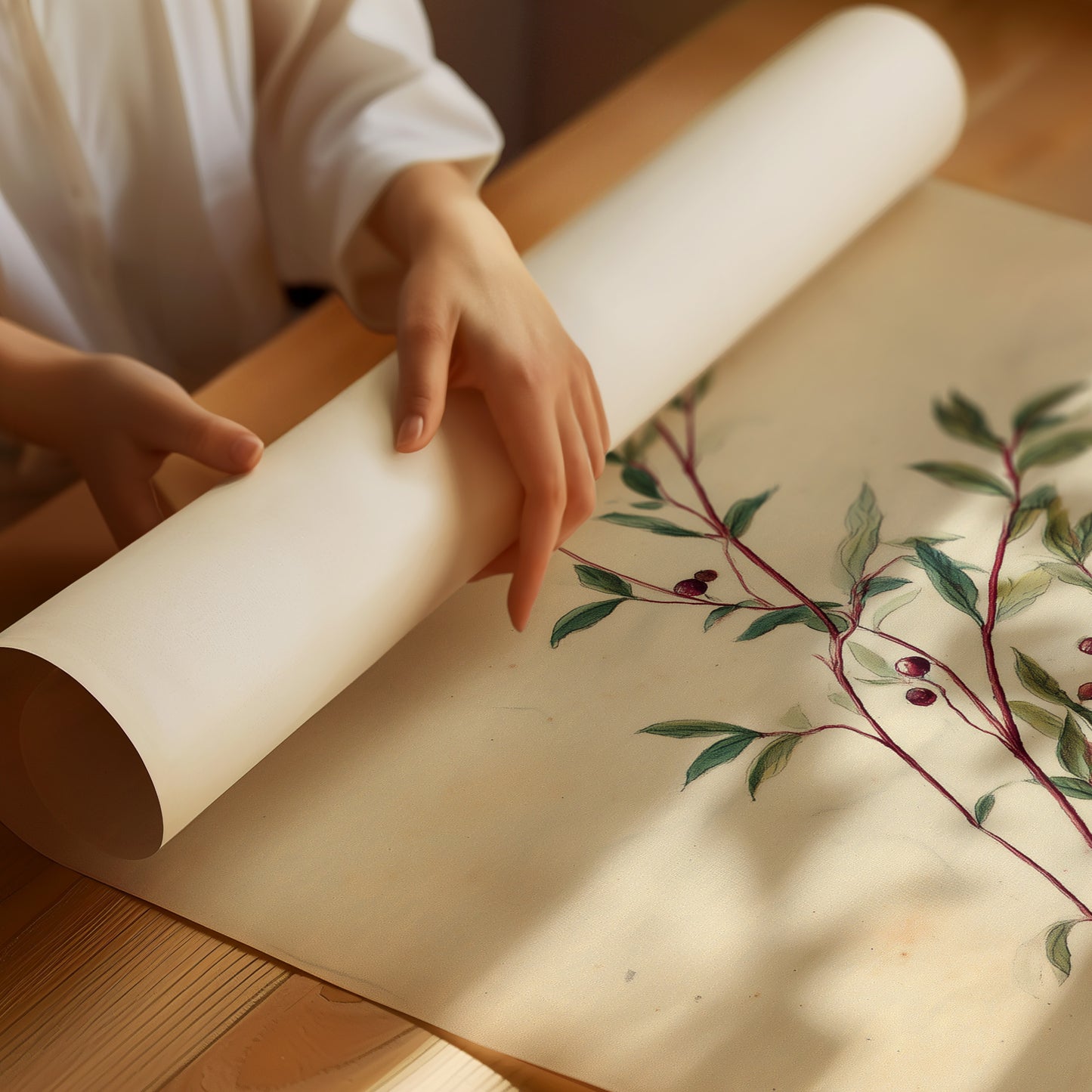 Olive Branch Upon Sacred Words