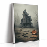 Lantern Watches Over Haunted Path