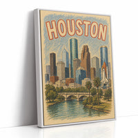Houston, Space City Skyline