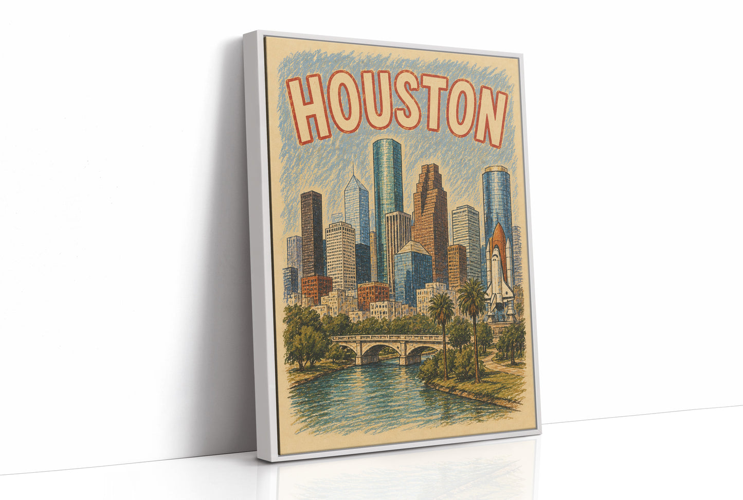 Houston, Space City Skyline