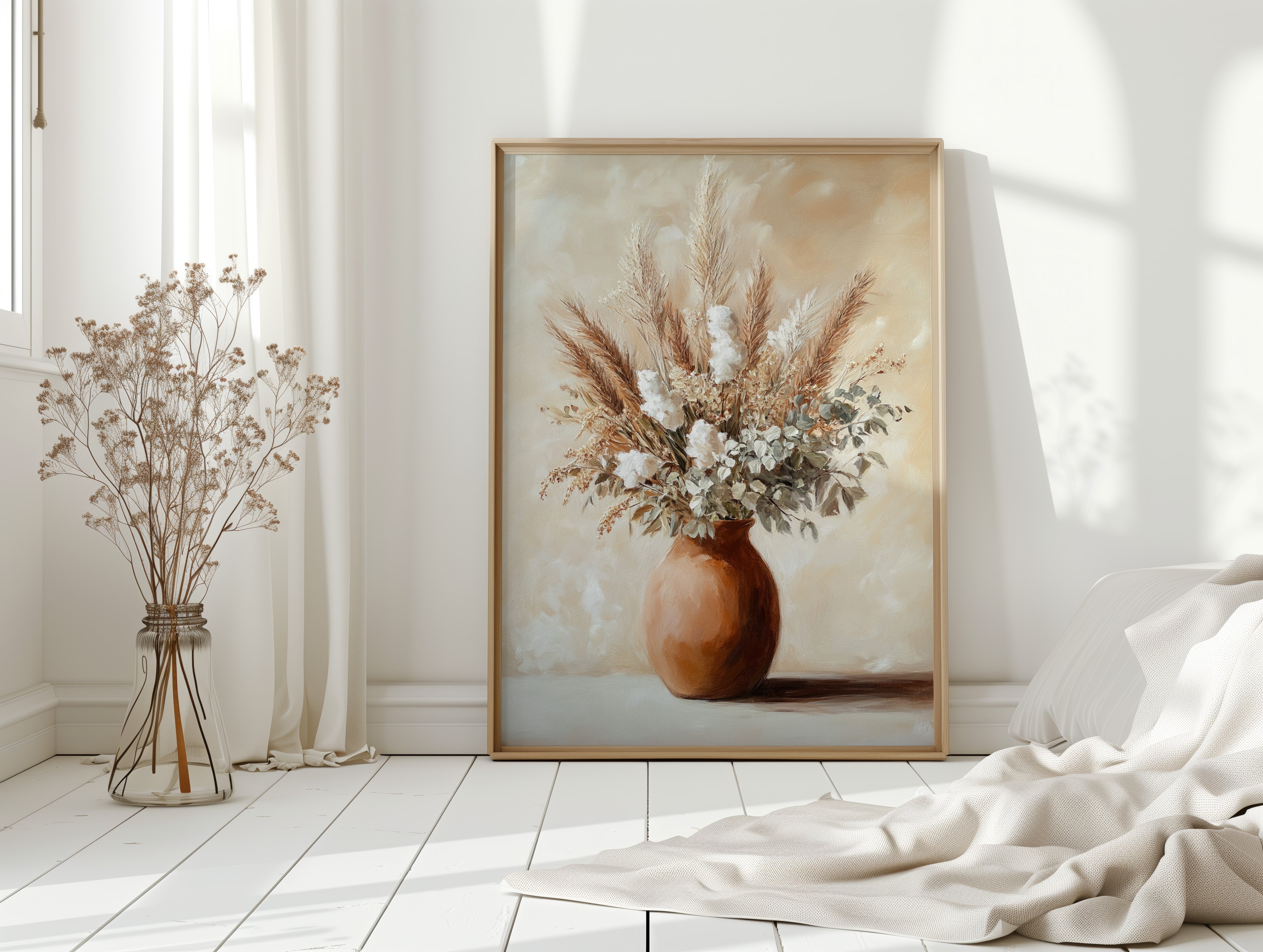 Earthen Still: Pampas in Clay