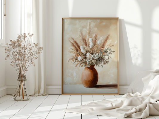 Earthen Still: Pampas in Clay