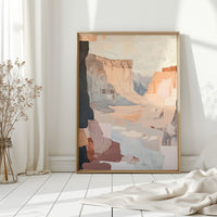 Canyon Light: Abstract Southwest Landscape