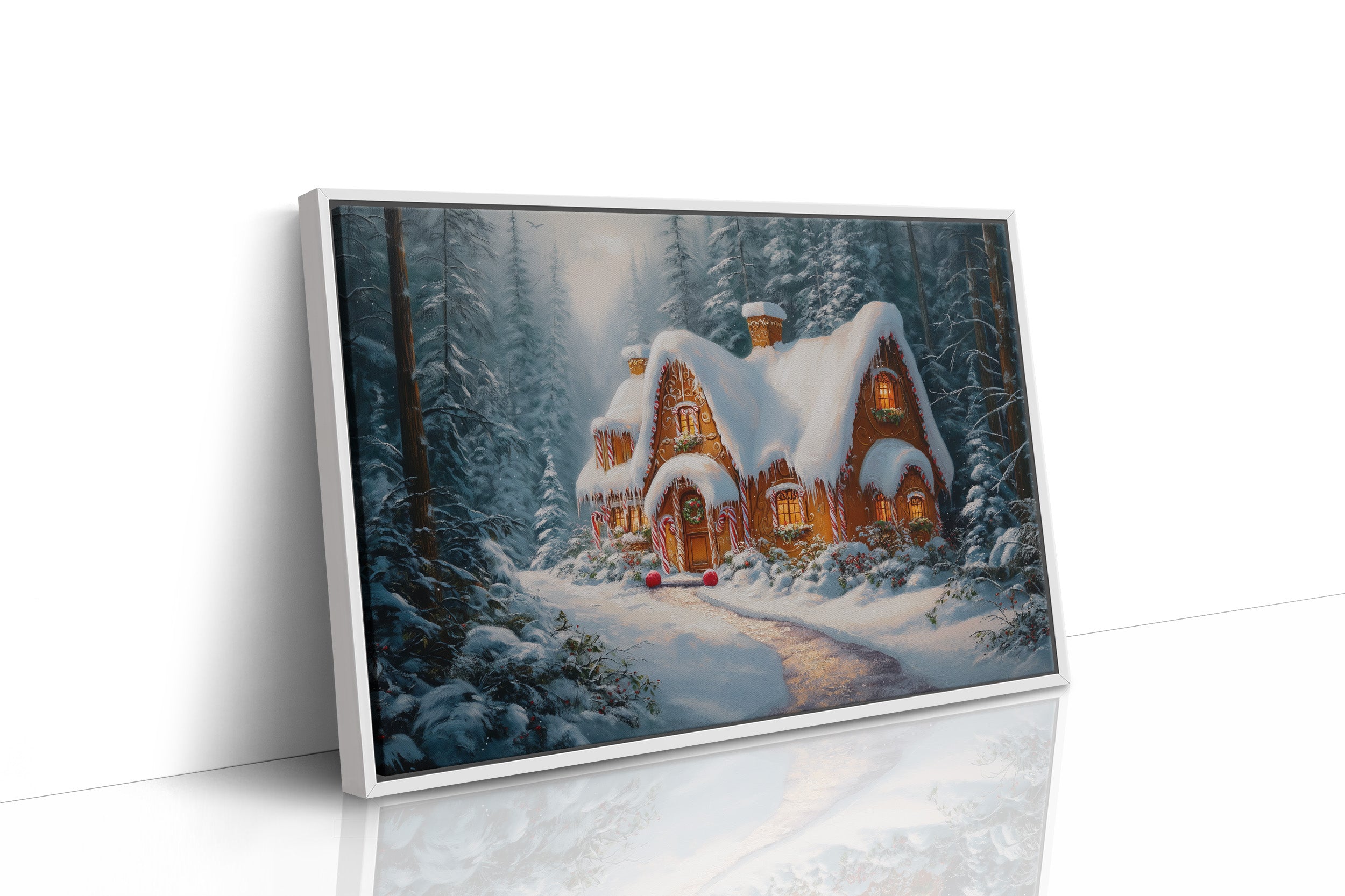 Gingerbread Dreams In Winter Woods