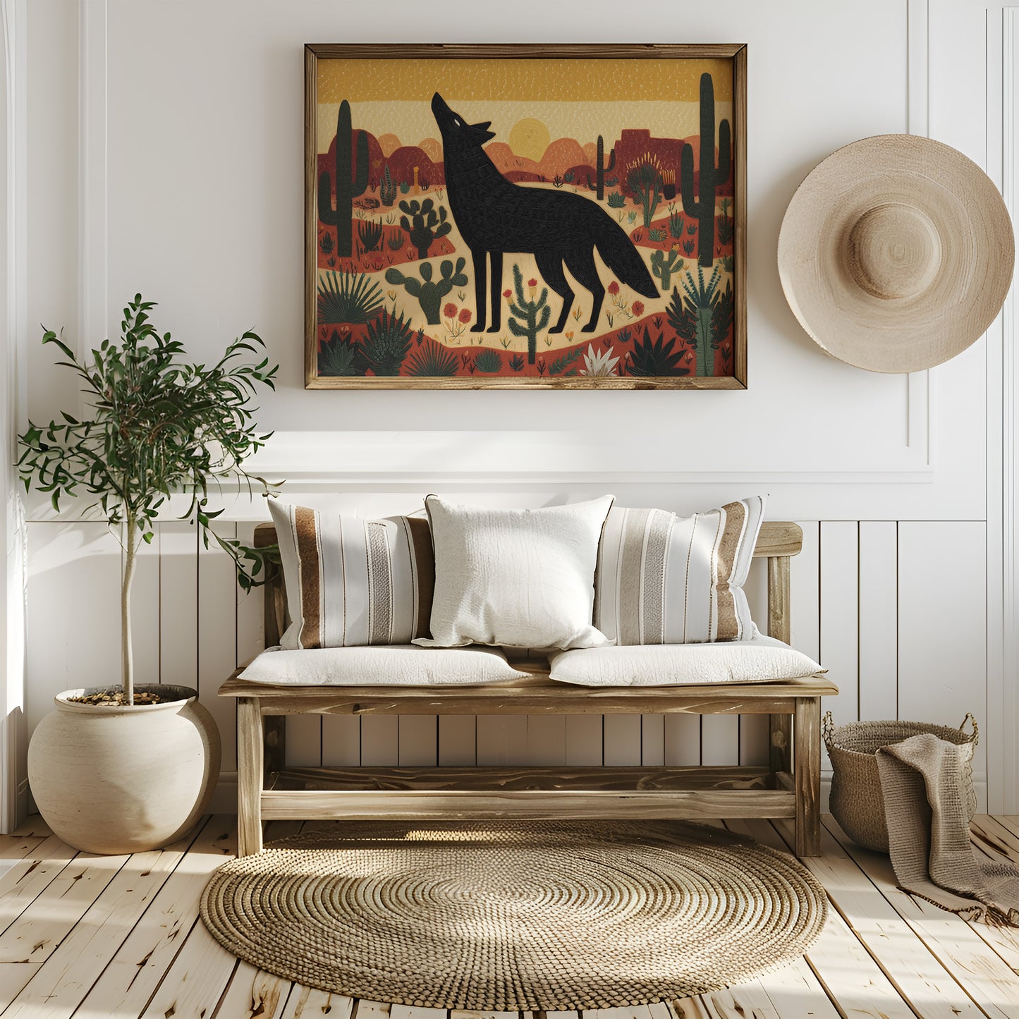 Coyote Songs Paint Desert Gold