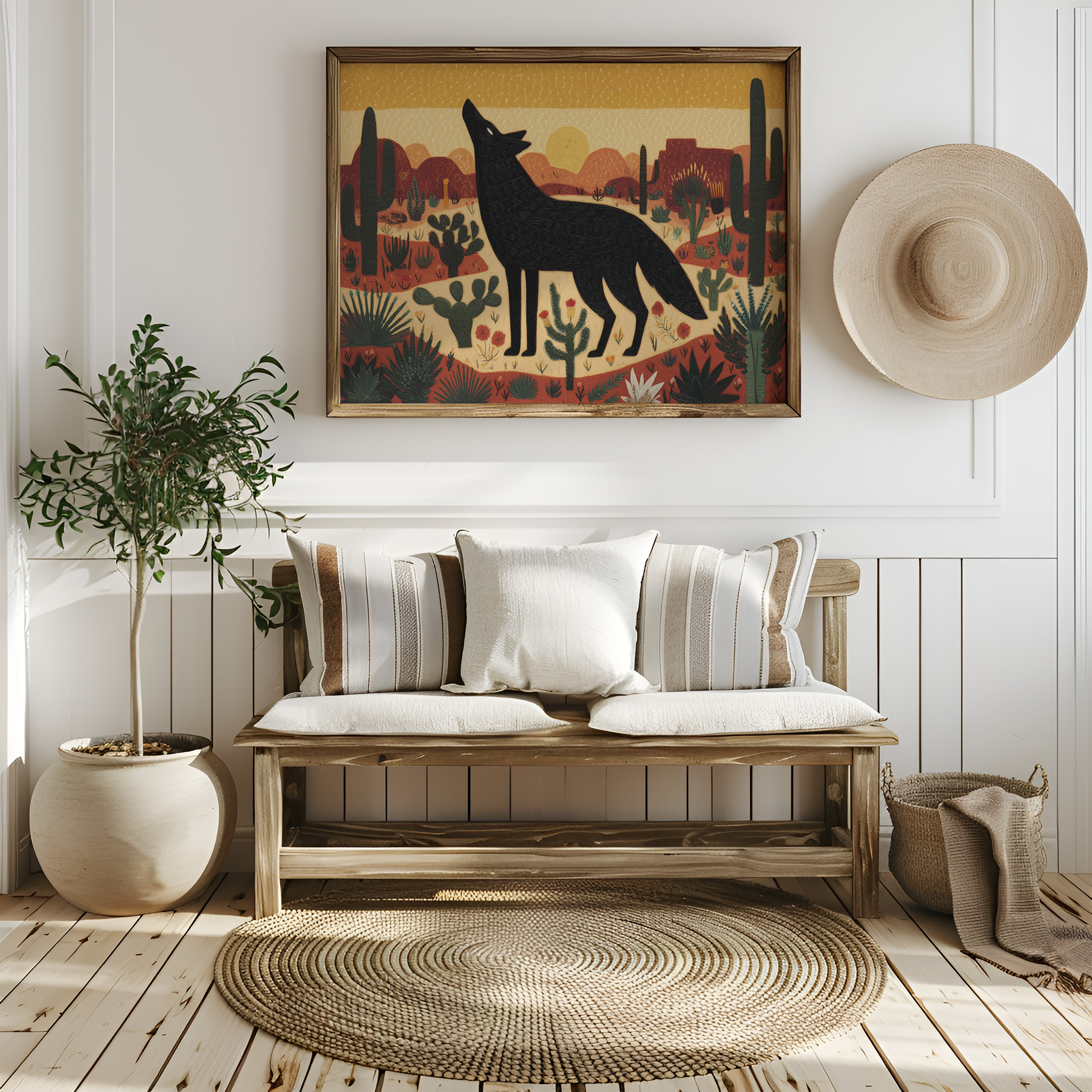 Coyote Songs Paint Desert Gold