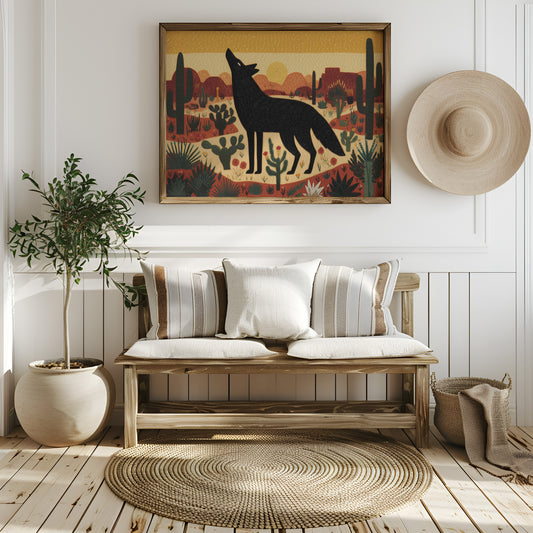 Coyote Songs Paint Desert Gold
