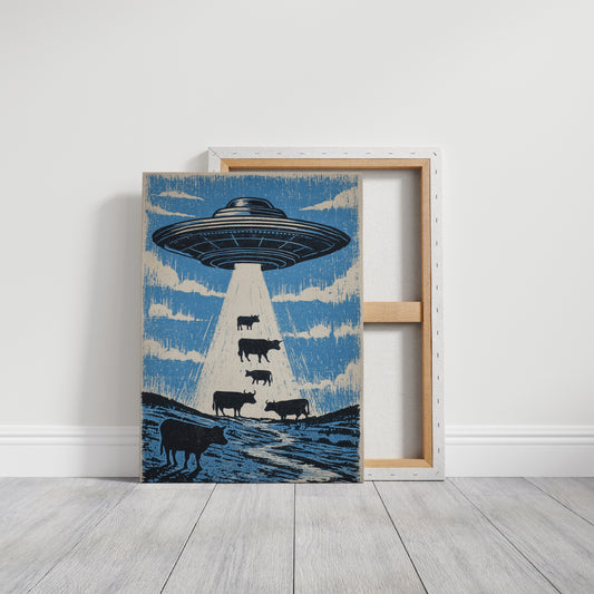 Cosmic Cattle Abduction