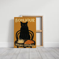 Bonjour from a Deeply Unimpressed Cat