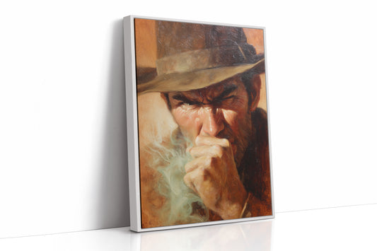 Embers Beneath A Weathered Brim