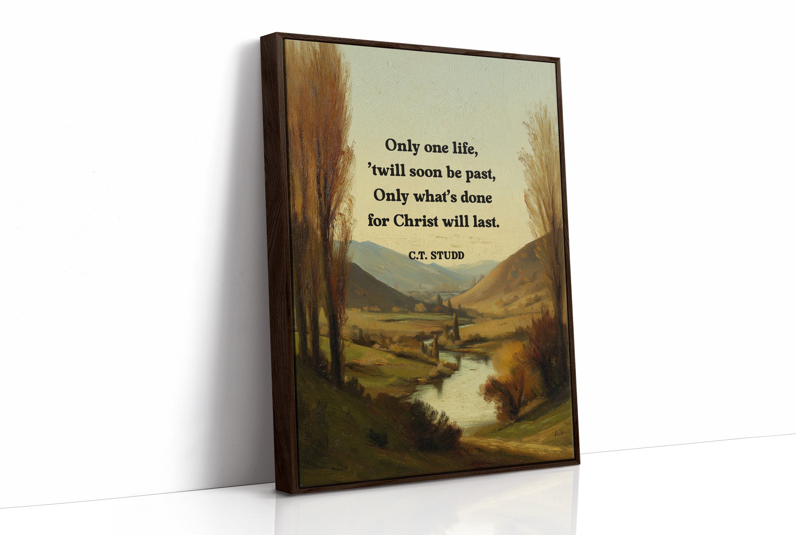 Only One Life C T Studd Quote