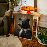 Regal Majesty in Woodland Silence