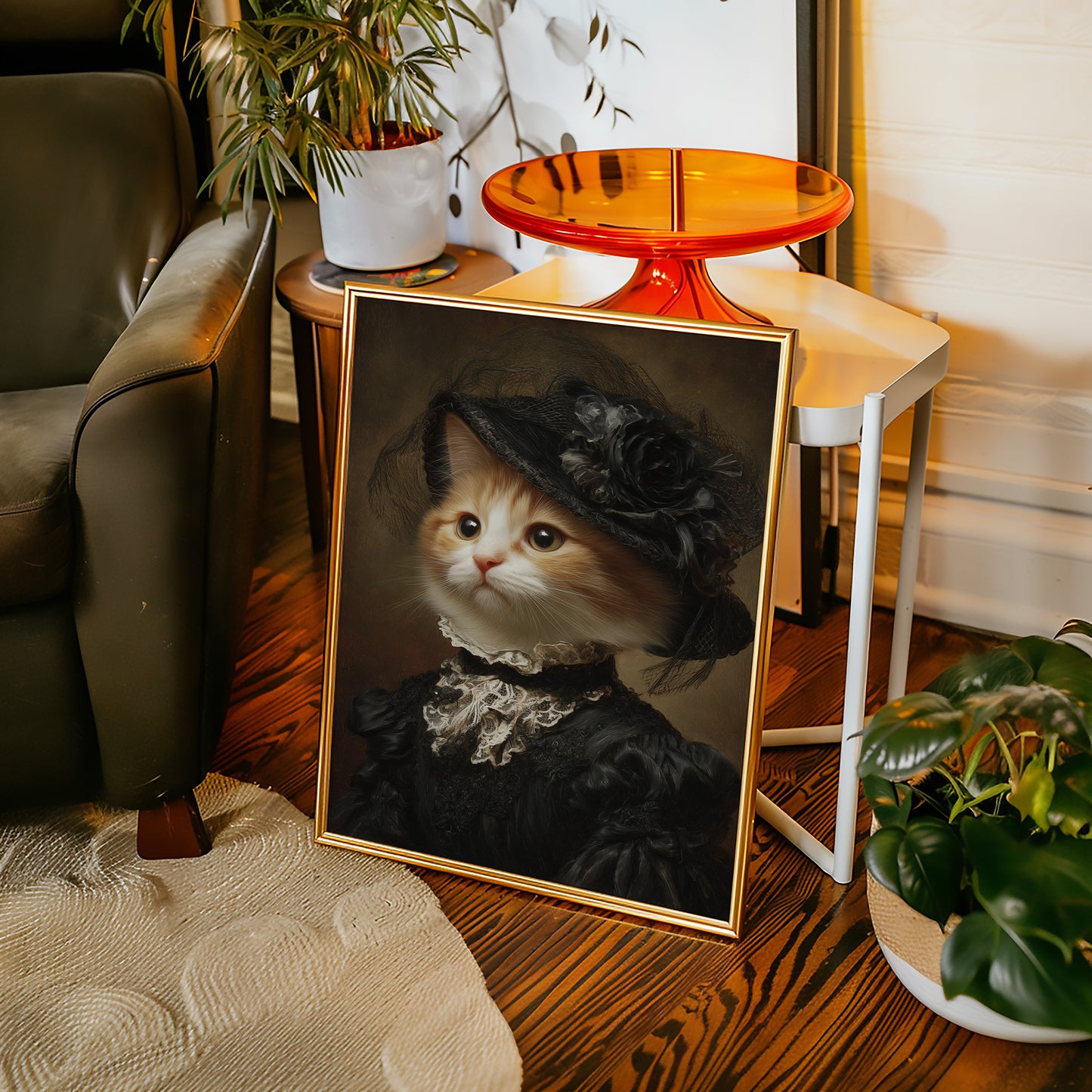 A Feline's Timeless Elegance