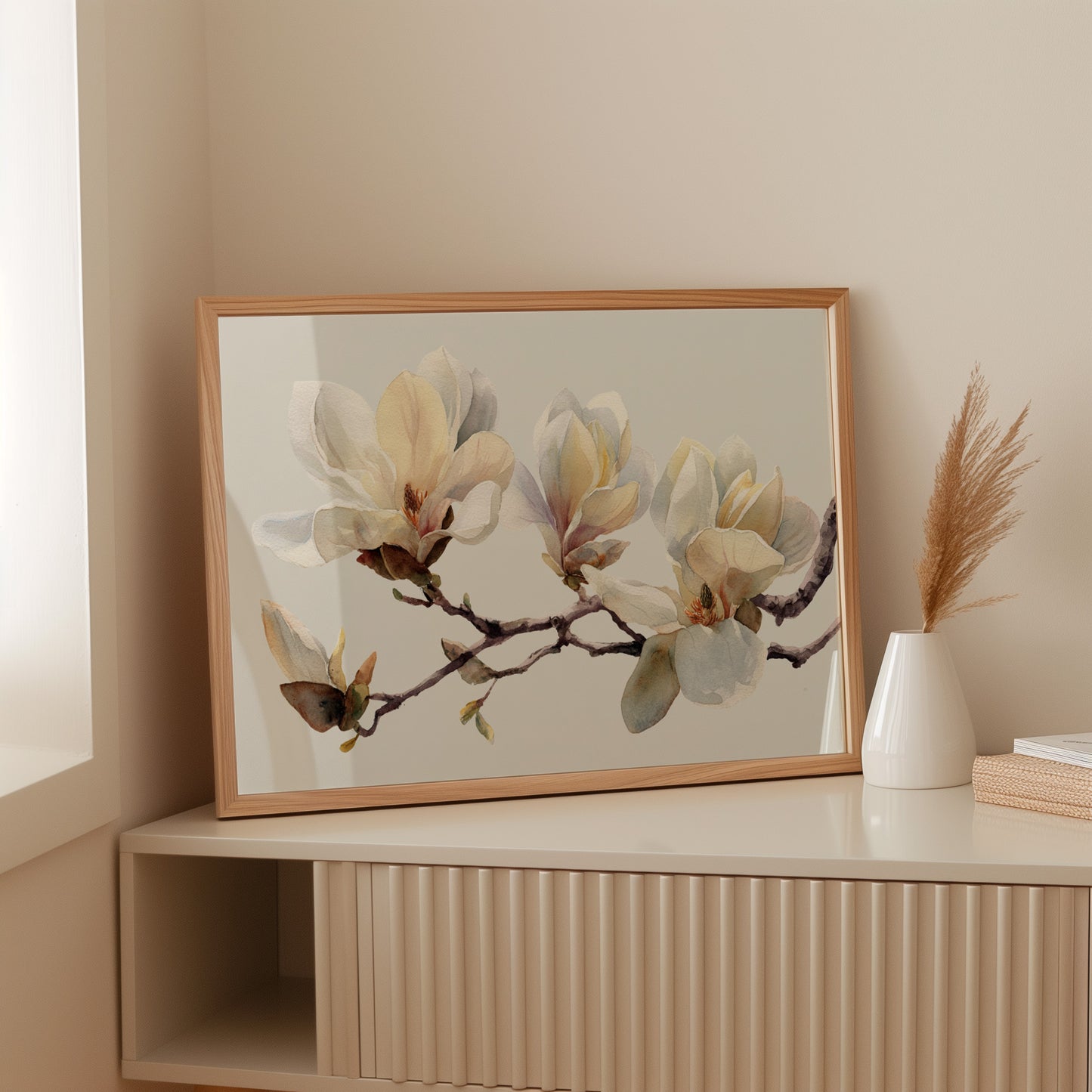 Magnolias Dance Their Morning Song