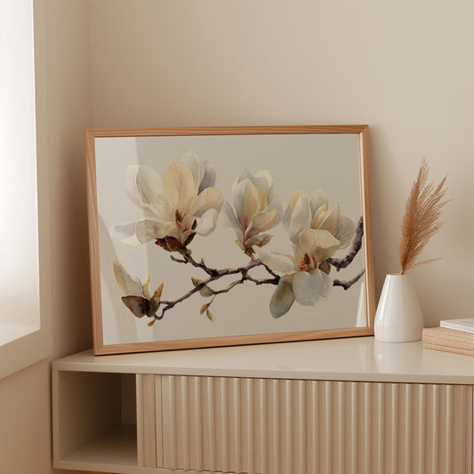 Magnolias Dance Their Morning Song