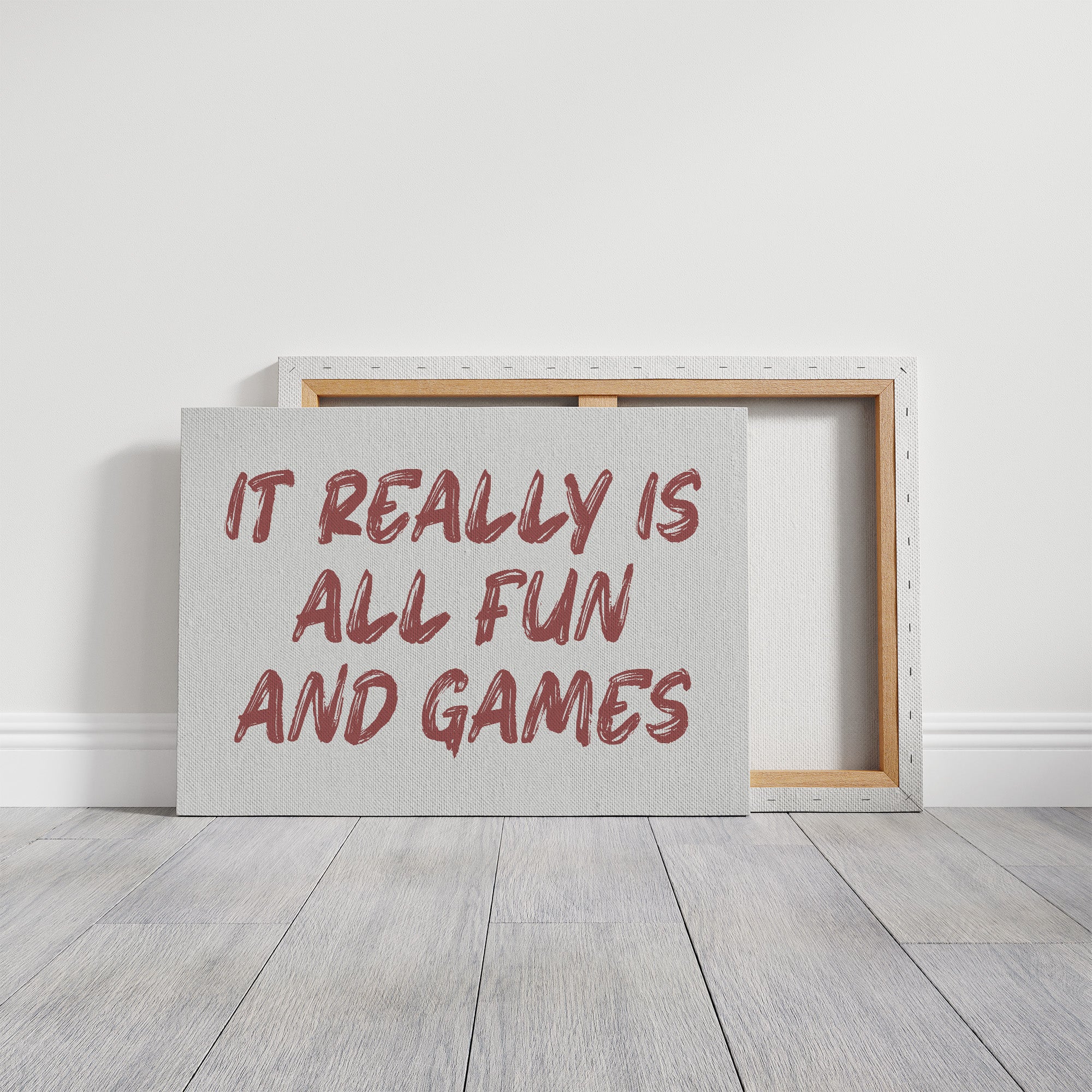 It Really Is All Fun and Games