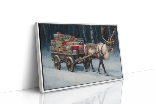 Snow Path Leads To Magic Night