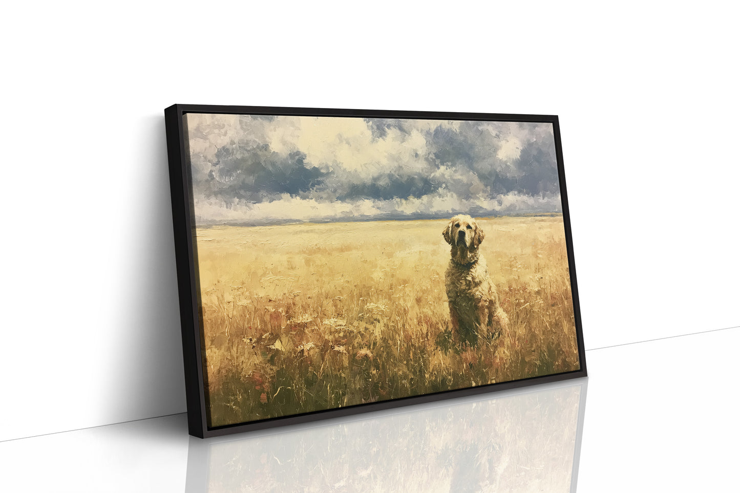 Golden Retriever, Big Sky Prairie