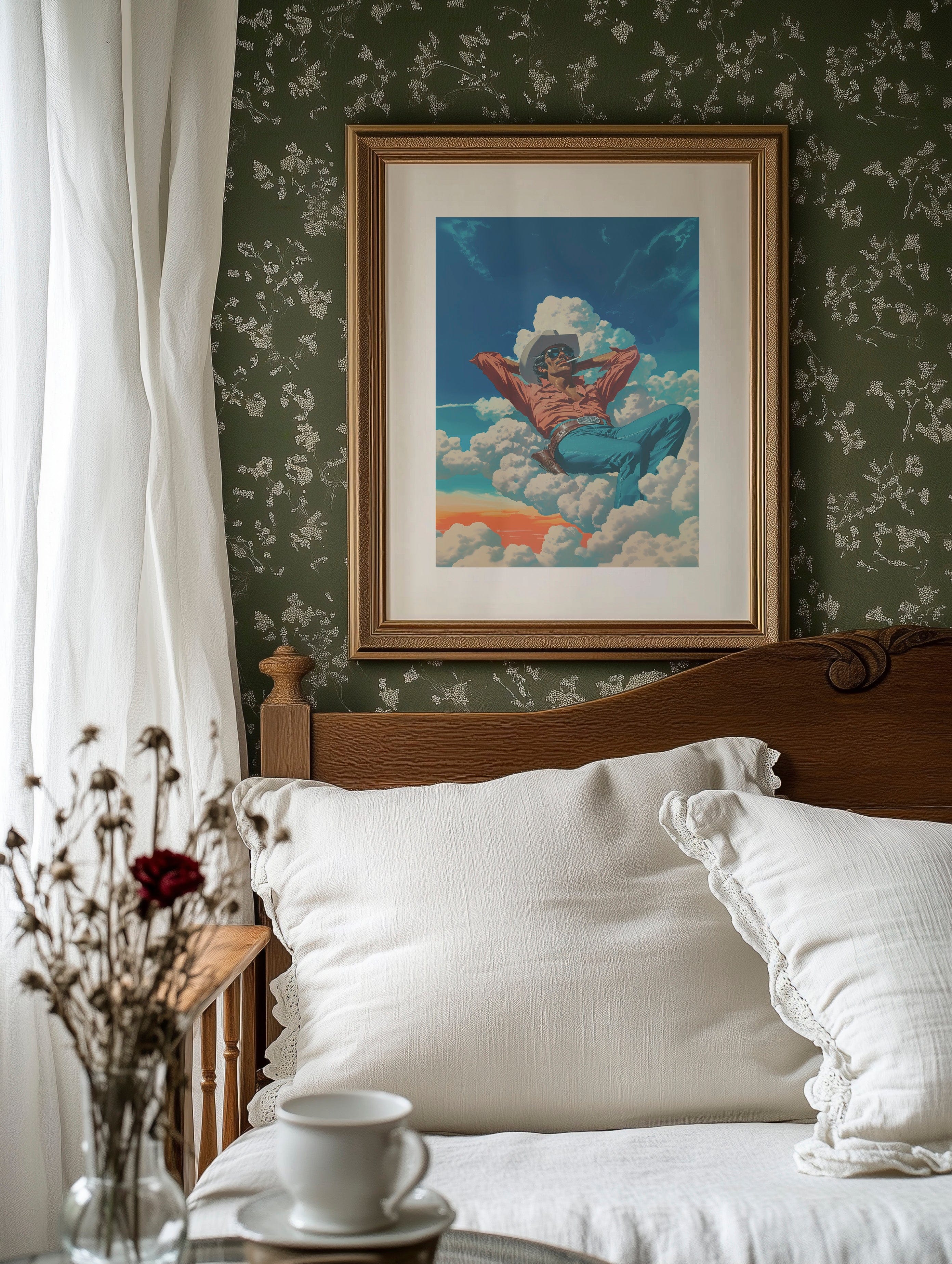 Clouds Cradle Western Afternoon Dreams