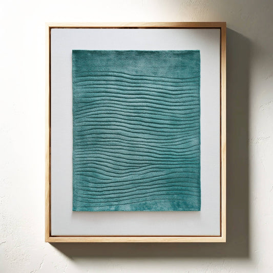 Tidal Rhythms In Seafoam Green
