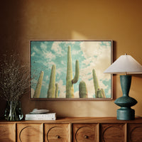 Desert Giants Under Dreamy Skies