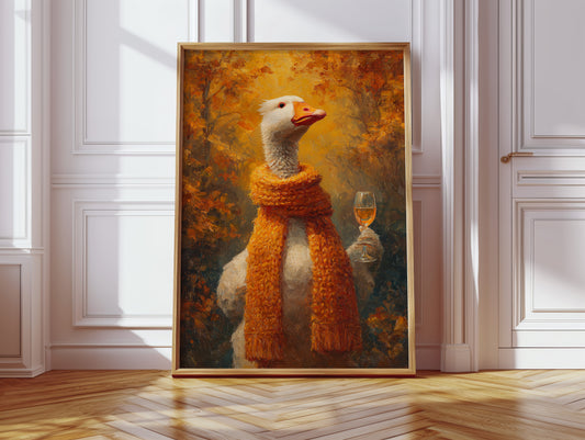 Autumn Wine With Feathered Friends