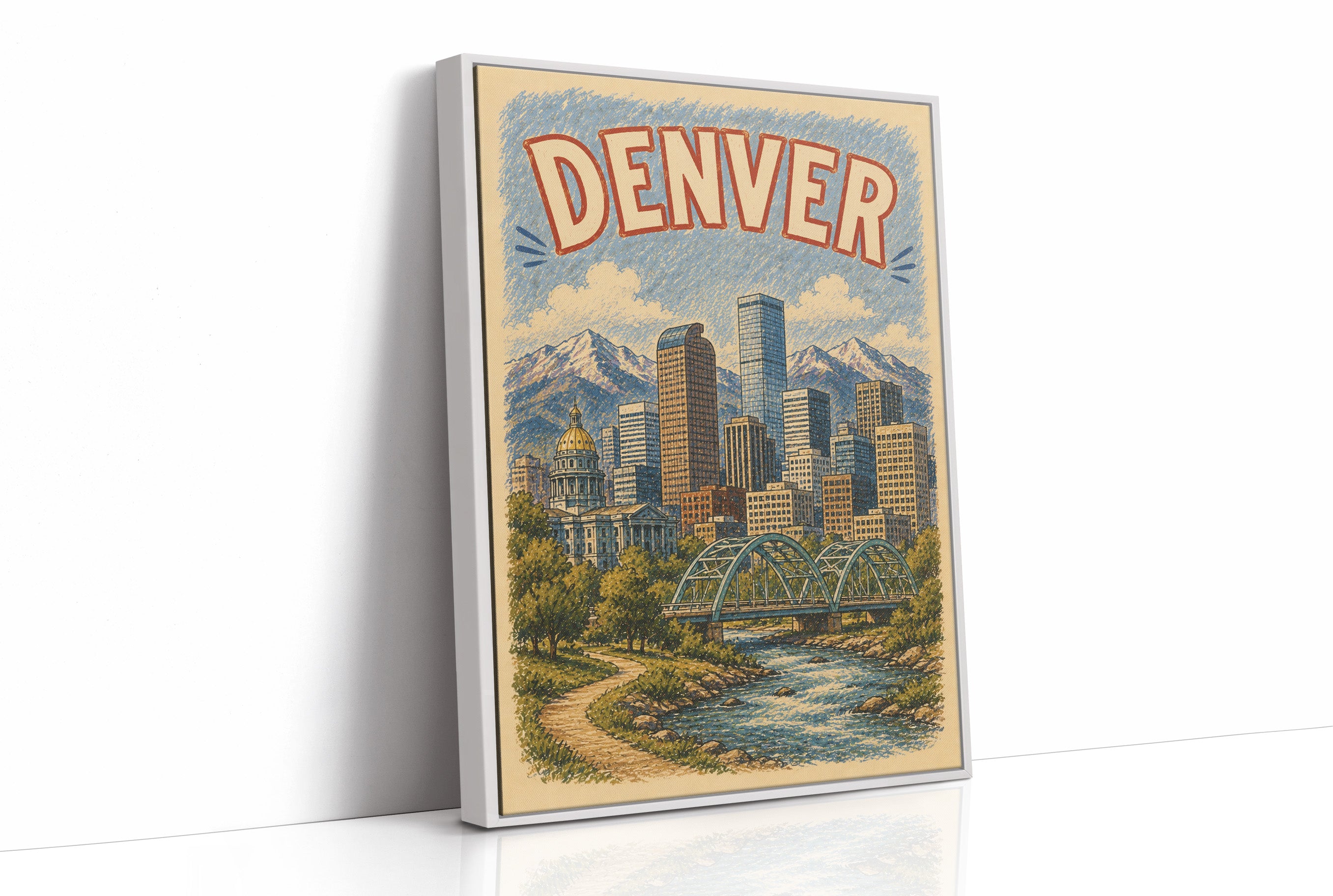 Denver, Mile High Skyline
