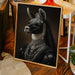 Regal Llama in Opulent Attire