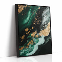 Emerald Rush with Gilded Horizon