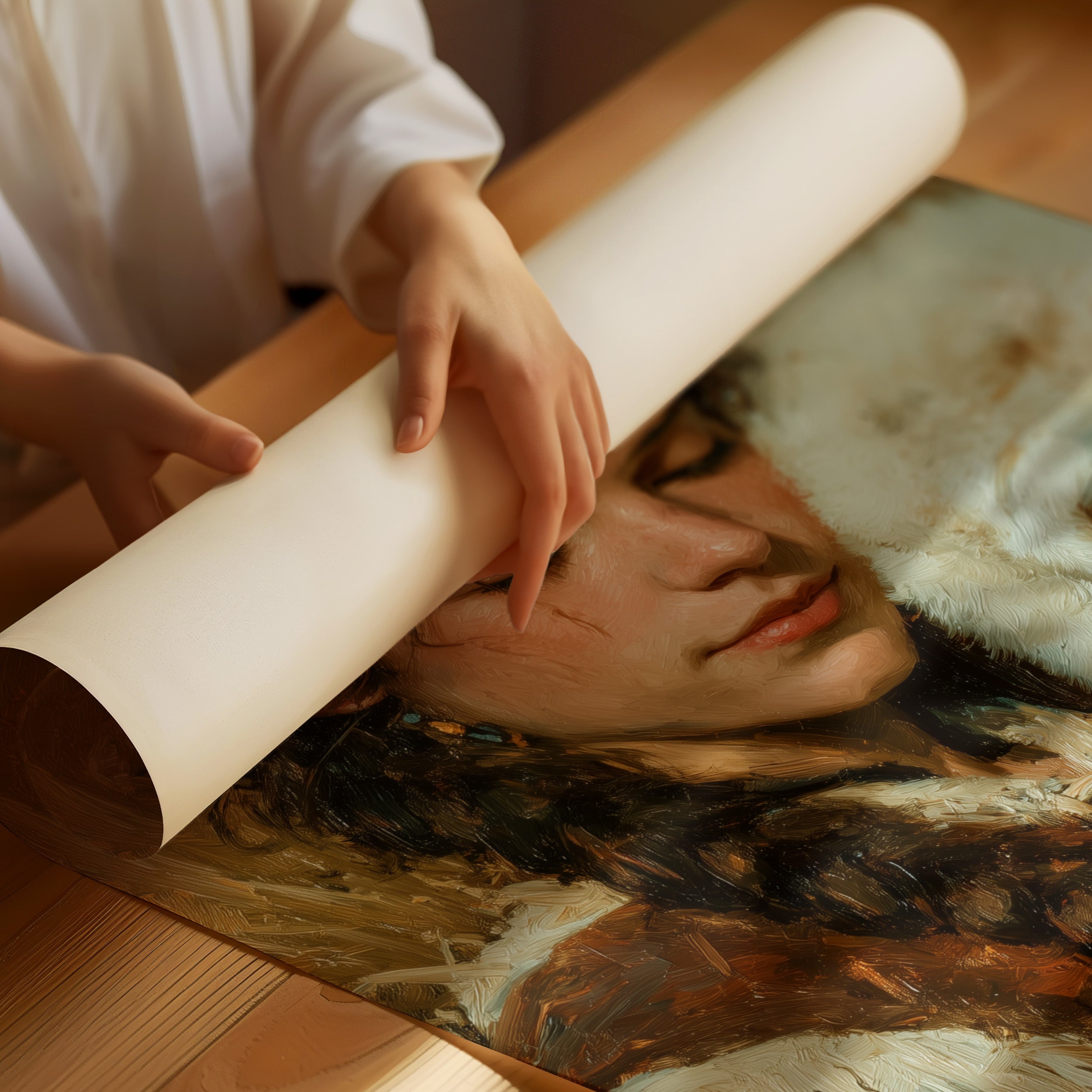 She Leaned Into the Gentle