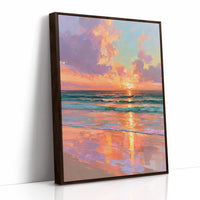 Sky on Fire at the Shore