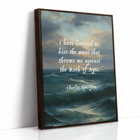 Kiss the Wave Rock of Ages Quote Art
